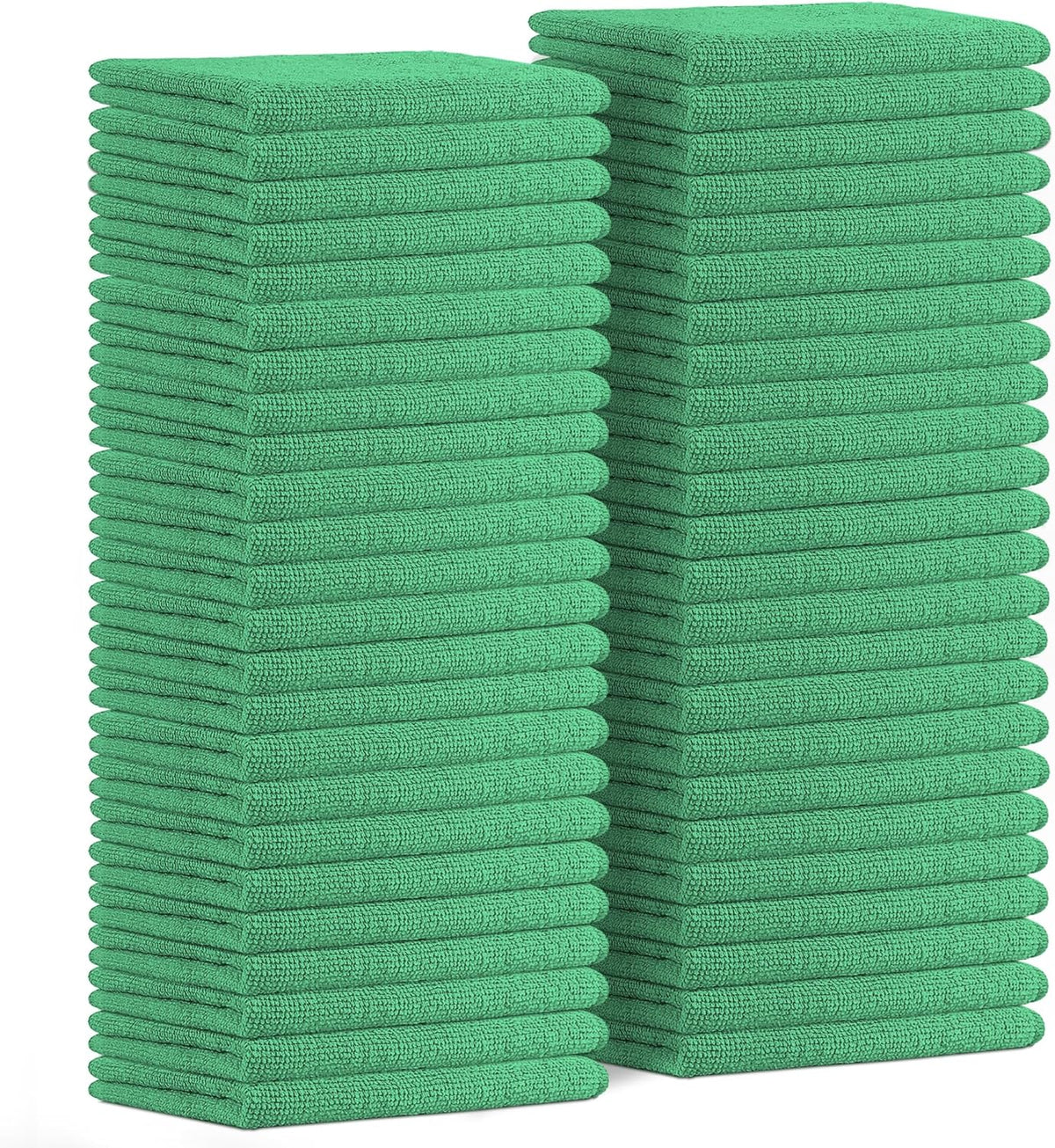 Avalon Towels Microfiber Cleaning Cloths (Value Pack of 36) - Size 16 x 16 Inches, Highly Absorbent Cleaning Rags, Lint Free, Reusable and Washable, Microfiber Towels for Cars