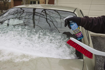 E·Z·R Windshield De-Icer. Melt it! Instantly Melts Ice & Winter Frost For Car Windshields, Windows, Mirrors, Key Locks, & Latches, Snow Melting Defrost Liquid For Car Window Cleaner, 17 Fl Oz, 2-Pack
