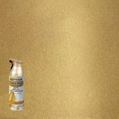 Rust-Oleum 302151 Universal All Surface Clear Topcoat Spray, 11 oz, Dead Flat Clear - Colors B