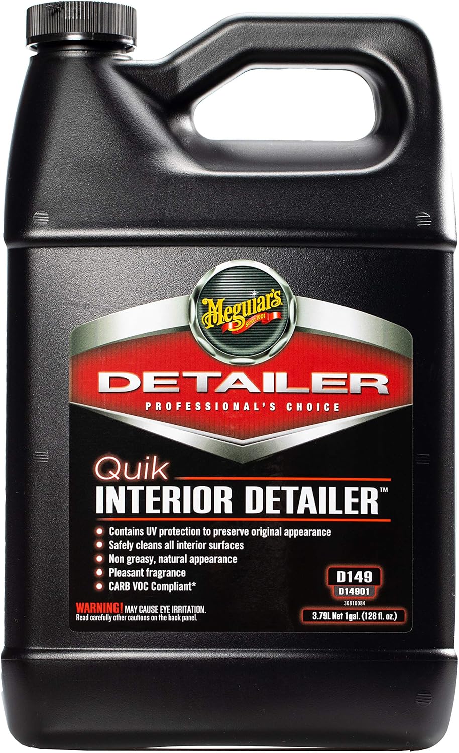 Meguiar's Shampoo Plus, Lubricating Car Wash Soap Lifts Dirt and Grime Off Car Surfaces, Cleans Paint Without Swirling or Scratching, Deepens Gloss and Boosts Shine, 1 Gal