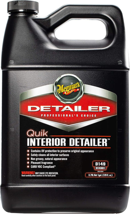 Meguiar's Shampoo Plus, Lubricating Car Wash Soap Lifts Dirt and Grime Off Car Surfaces, Cleans Paint Without Swirling or Scratching, Deepens Gloss and Boosts Shine, 1 Gal