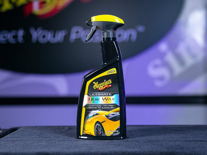 Meguiar's Ultimate Quik Wax, Durable Protection, Quick and Easy - 24 Oz Spray Bottle