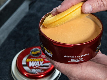 Meguiar's Cleaner Wax, Easy-to-Use Paste Wax that Removes Light Defects, Protects Single Stage Paint/Clear Coat, and Leaves a Glossy Shine in One Step, 11 Oz