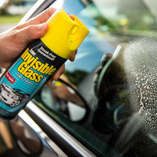 Invisible Glass 91163 Premium Aerosol Glass Cleaner Spray for Car Windshields and Windows, Automotive and Home Window Cleaner, Streak-Free, Ammonia-Free, Tint-Safe – 15 oz