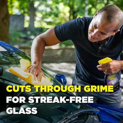 Invisible Glass 92184 Glass Cleaner + Rain Repellent 2-in-1 Windshield and Window Spray, Cleans Auto Glass, Repels Rain, Sleet, Snow, Improves Wet Weather Visibility – 22 fl oz