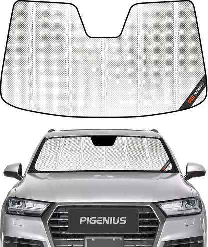 Pigenius Windshield Sunshade for Audi Q5/SQ5 2018-2025, Q5 Sportback/SQ5 Sportback 2021-2025, Q5 PHEV 2020-2025 - AstraGuard
