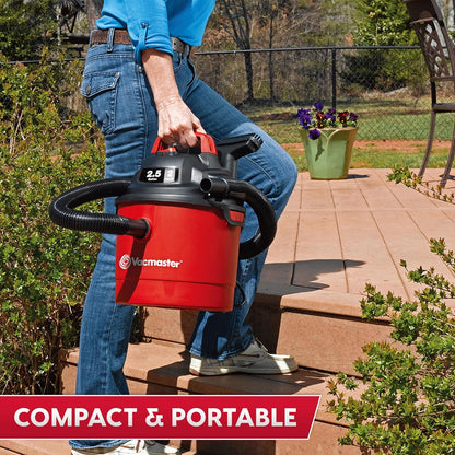 Vacmaster 2.5-Gallon 20V Cordless Wet/Dry Vac - DVOM202P 1101