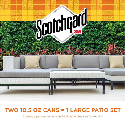 Scotchgard Sun and Water Shield, Repels Water, 10.5 Fluid Ounces (2 Cans)