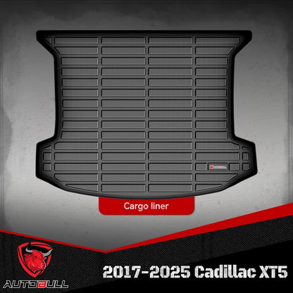 Cargo Liner Compatible with 2015-2024 Ford Edge Cargo Mat，All Weather Protection Trunk Liner Rear Trunk mat，Black