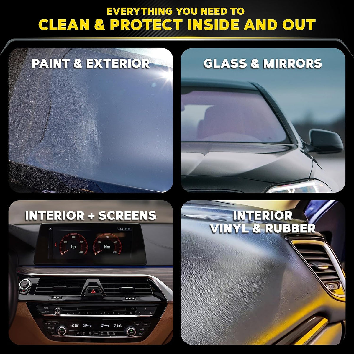 Meguiar's Ultimate Waterless Wash & Wax, Scratch-Free Waterless Car Cleaning Spray That Makes Detailing Quick and Easy, 2-in-1 Cleaner and Protection to Help Your Ride Shine, 26 Oz