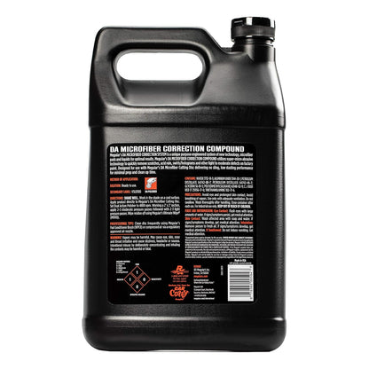Meguiar's DA Microfiber Correction Compound D30032 - Pro Car Scratch Remover, for Use with a DA Polisher and Microfiber Cutting Disc, Remove Swirls, Scratches, Water Spots, and Oxidation, 32 Oz