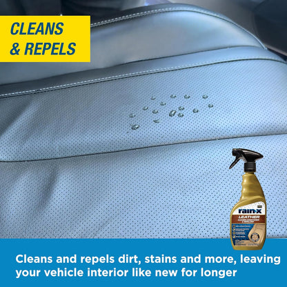 Rain-X 620232SRP All-Interior Cleaner Protectant & Repellent for Car Interiors, Cleans + Repels Liquid Spills & Dust without Residue, Cherry Scent 16 Fl Oz.