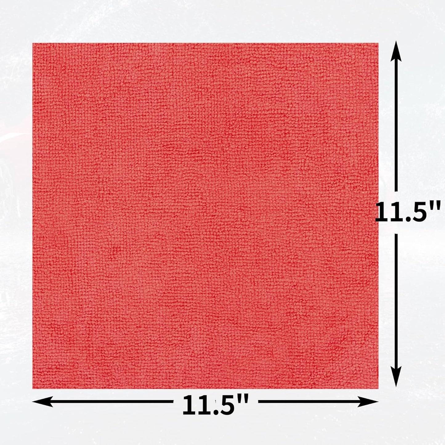 Microfiber Cleaning Cloth, 100 Pack Cleaning Rags Microfiber Towel Bulk Absorbent Lint-Free Wash Cloths, All-Purpose Shop Towels for Cars, Automotive, Garage, Home & Kitchen 11.5"*11.5"