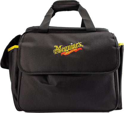 Meguiar's Detailing Bag - Premium Car Bag and Detailing Supply Organizer - Portable for All Your Favorite Supplies, Black