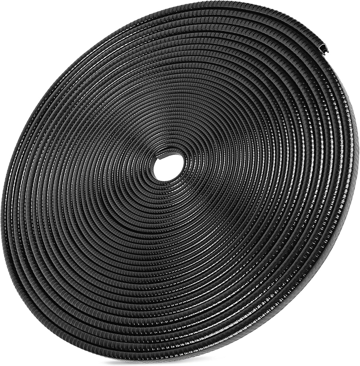 MYFAMIREA 33Ft(10M) Long Car Door Edge Guards, U Shape Edge Trim Rubber Seal Protector Car Door Protection Anti-Collision Rubber Clips Easy to Cut No Need Adhesive Fit for Most Vehicles| Black