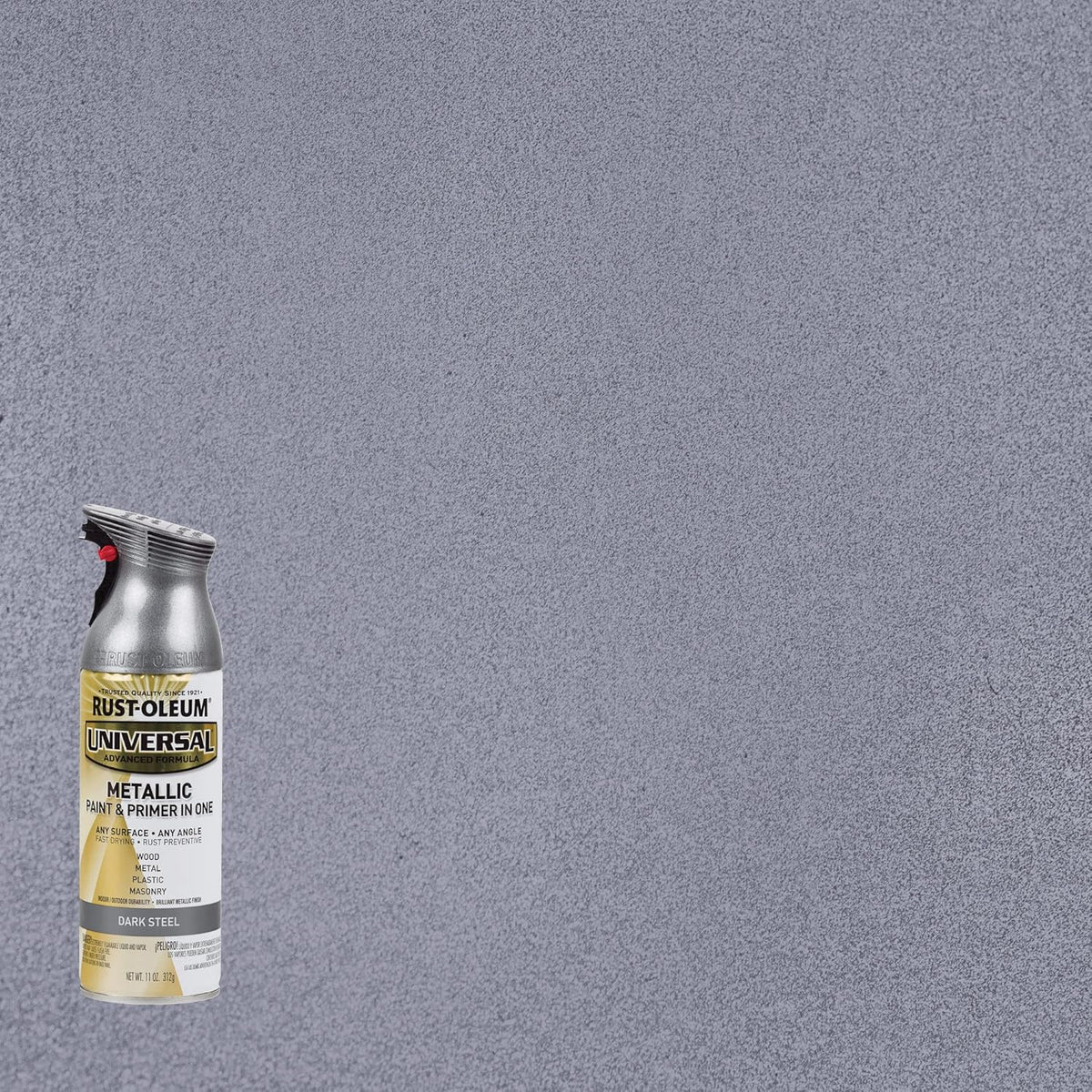 Rust-Oleum 302151 Universal All Surface Clear Topcoat Spray, 11 oz, Dead Flat Clear - Colors A