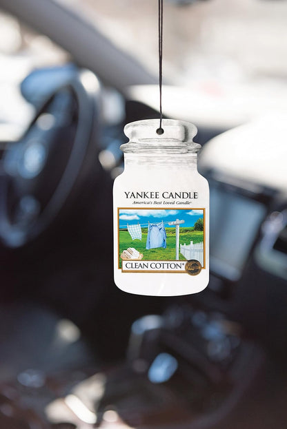 Yankee Candle Car Freshener Smart-Scent Vent Clips, 4-PACK (Sage & Citrus)