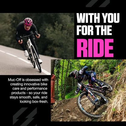 Muc-Off High Performance Waterless Bike Wash 750ml (Pack of 1) | Spray & Wipe Bike Cleaner | No Water Needed | Safe on Carbon Fibre | Cleans & Polishes with a Streak-Free Finish