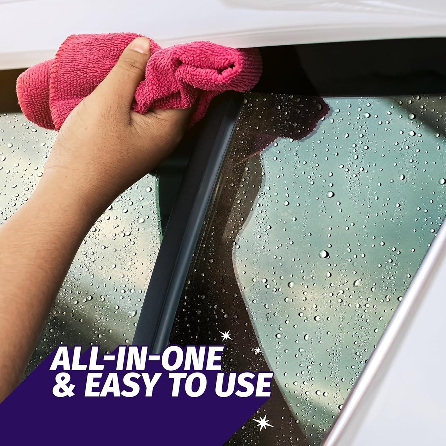 Windex Automotive Car Window and Glass Cleaner, Streak-Free Shine for Car Glass Exteriors, Tinted Windows, and Interior Electronics, 23 fl oz