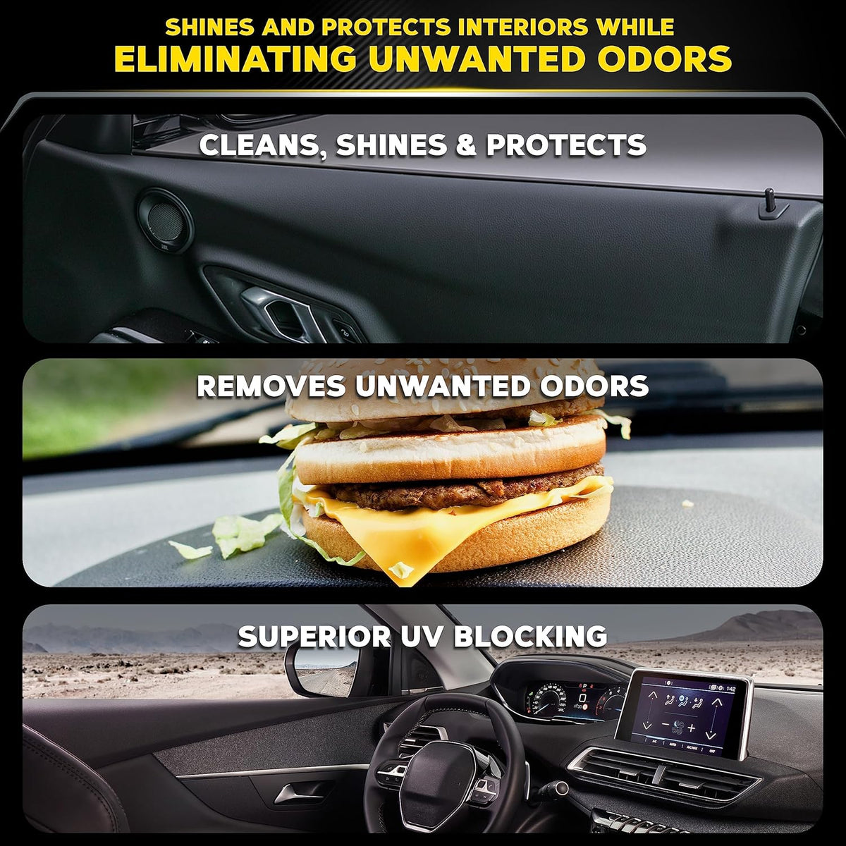 Meguiar’s New Car Scent Protectant Wipes, Car Wipes For Drivers & Detailers—Car Cleaning Wipes That Clean, Protect And Freshen; Car Interior Wipes For Cars, Trucks & Suvs - 30 Count