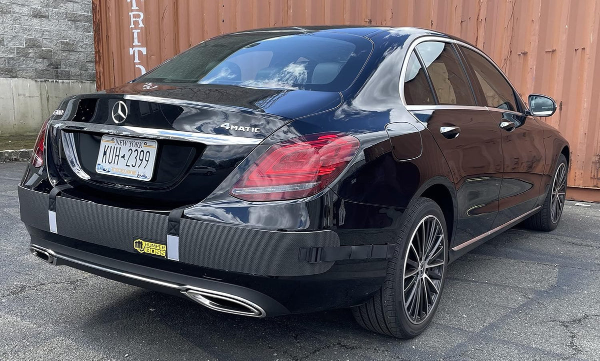 Bumper Guard - New & Upgraded Rear Bumper Protector for Cars and SUVs (76” Wide x 8” Tall)