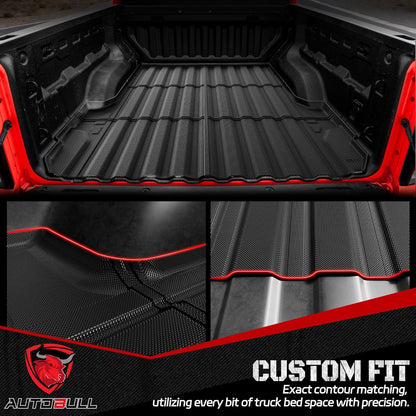 Cargo Liner Compatible with 2015-2024 Ford Edge Cargo Mat，All Weather Protection Trunk Liner Rear Trunk mat，Black