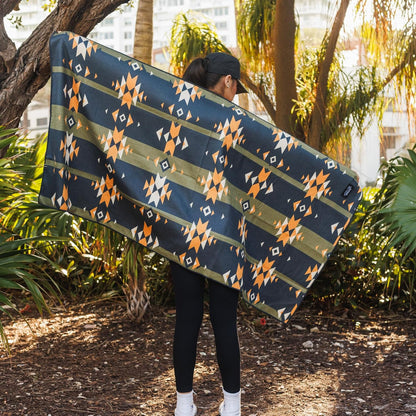 Sprints Athletic Running Towel, Full-Sized, Car Seat Cover - Performance Microfiber (Garden of Races Past)