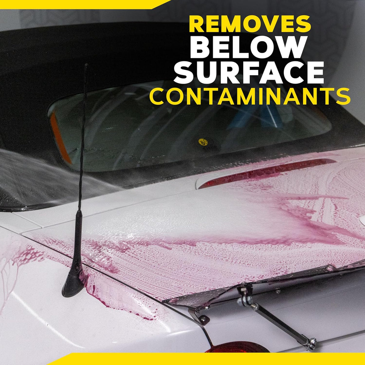 Meguiar's Ultimate Iron Remover - Quickly Remove Embedded Iron Particles and Industrial Fallout that Impair Paint Color, Clarity, and Paint Smoothness - Chemical Contaminant Remover - 24 Oz