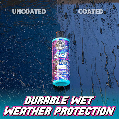 Chemical Guys HOL229 Ultimate Ceramic Coating Kit - HydroSlick HyperWax SiO2 Gel (16 fl oz) for Long-Lasting Shine & Protection, with 2 Premium Microfiber Applicators & 3 Workhorse Towels, (6 Items)