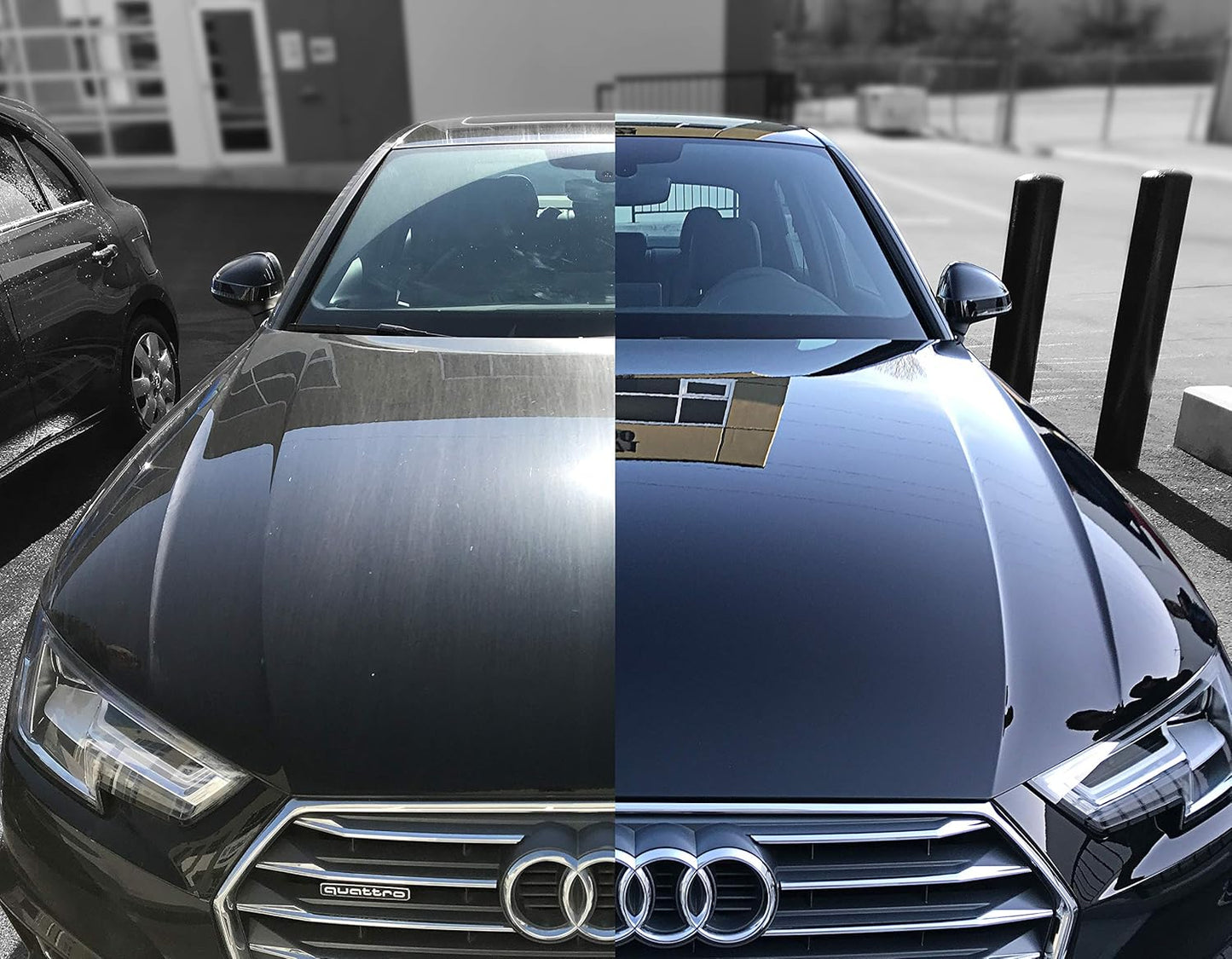 Nano Bond Ceramic Coating for Cars - 80% SiO2 Formula, Hydrophobic Paint Protection, UV & Corrosion Resistant for Glass, Wheels & Plastic, Easy Application, Car Detailing Kit, 30ml