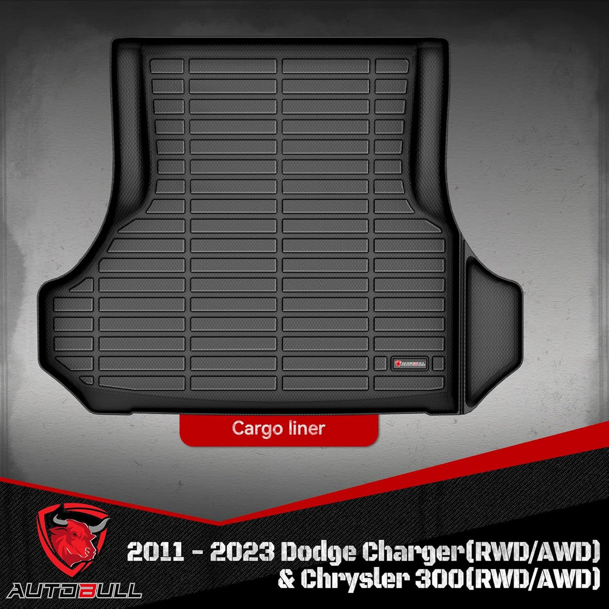Cargo Liner Compatible with 2015-2024 Ford Edge Cargo Mat，All Weather Protection Trunk Liner Rear Trunk mat，Black