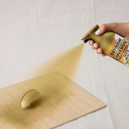Rust-Oleum 302151 Universal All Surface Clear Topcoat Spray, 11 oz, Dead Flat Clear - Colors B