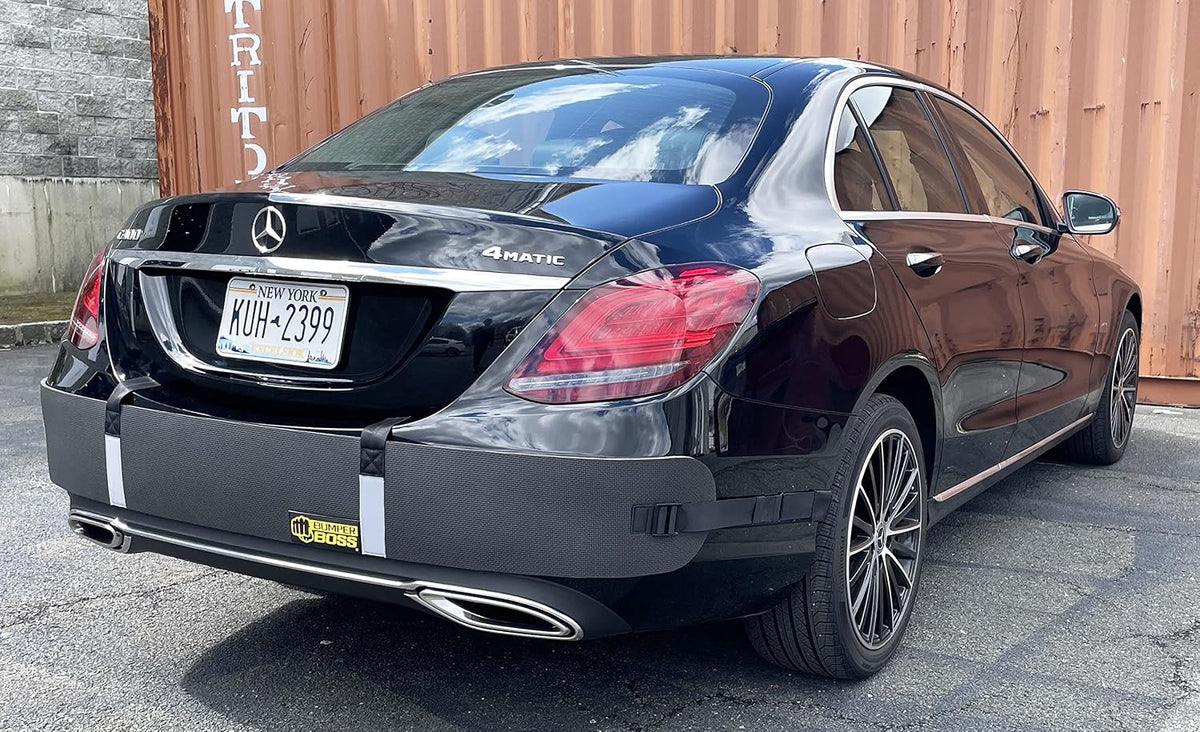 Bumper Guard - New & Upgraded Rear Bumper Protector for Cars and SUVs (76” Wide x 8” Tall)