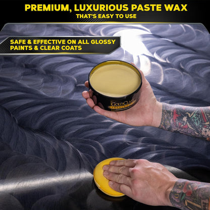 Meguiar’s Gold Class Carnauba Plus Premium Paste Wax, Car Wax Paste For Diy Drivers & Detailers, Car Wax With Carnauba + Polymer Protection For Deep Gloss, Clear Coats On Cars, Trucks & Suvs -11 Oz