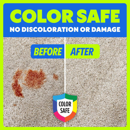 Shout Carpet Clean Up Foamer Rug & Carpet Cleaner, Color Safe and Fast Acting Spot & Stain Remover, 22 oz Trigger Spray