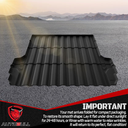 Cargo Liner Compatible with 2015-2024 Ford Edge Cargo Mat，All Weather Protection Trunk Liner Rear Trunk mat，Black