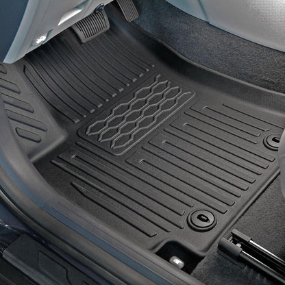 Floor Mats for Hyundai Elantra Gas 2021-2026, All Weather Floor Mats Trunk Cargo Liner and Door Sill Guards Accessories, Full Coverage Set (Not fit Hybrid Models)