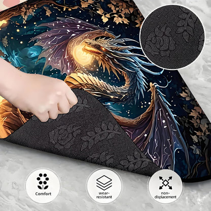Universal Car Trunk Mat 29" x 39",Purple Colorful Flowers All Weather Trunk Protection Cargo Liner, Durable Cargo Mat Rear Trunk Liner,Stylish Vehicle Interior Accessories Suitable for Most Car Models