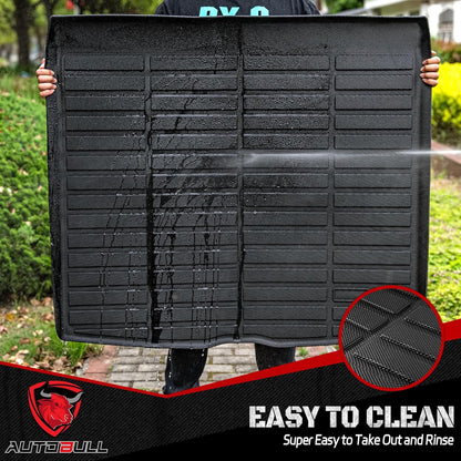 Cargo Liner Compatible with 2015-2024 Ford Edge Cargo Mat，All Weather Protection Trunk Liner Rear Trunk mat，Black