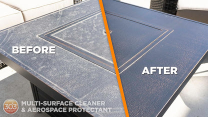 303 Products Aerospace Protectant Spray, UV Protection for Outdoor Surfaces – Protects Vinyl, Plastic & Rubber, Repels Dust & Dirt, Matte Finish, 10 oz