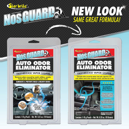 STAR BRITE Auto Odor Eliminator, Fast Release Vapor System Eliminates Car Odors in 4-6 Hours (19970)