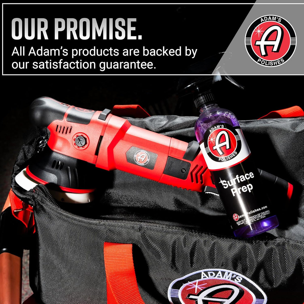 Adam's Polishes Surface Prep (16oz) - A Surface Cleanser Spray for Auto Paint Prep to Apply Any Ceramic Coating, Car Wax, or Spray Sealant | Use After Clay Bar, Car Wash & Orbital Polisher Treatment