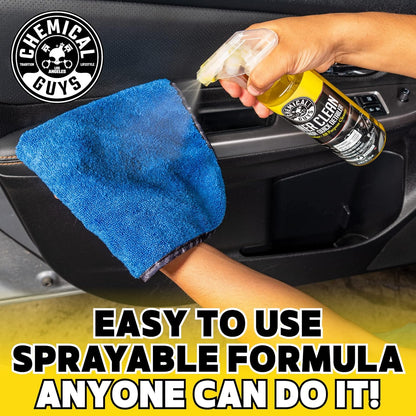 Chemical Guys InnerClean Interior Quick Detailer Cleaner and Protectant for Dashboards Door Panels Seats Trim and Surfaces Non Greasy Interior Car Cleaning Spray and Interior Detailer Spray 16 oz
