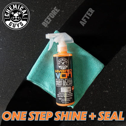 Chemical Guys WAC_808_16 Hybrid V7 Optical Select High Gloss Spray Sealant & Quick Detailer (Safe for All Finishes Including Ceramic Coatings), 16 fl oz, Orange Scent