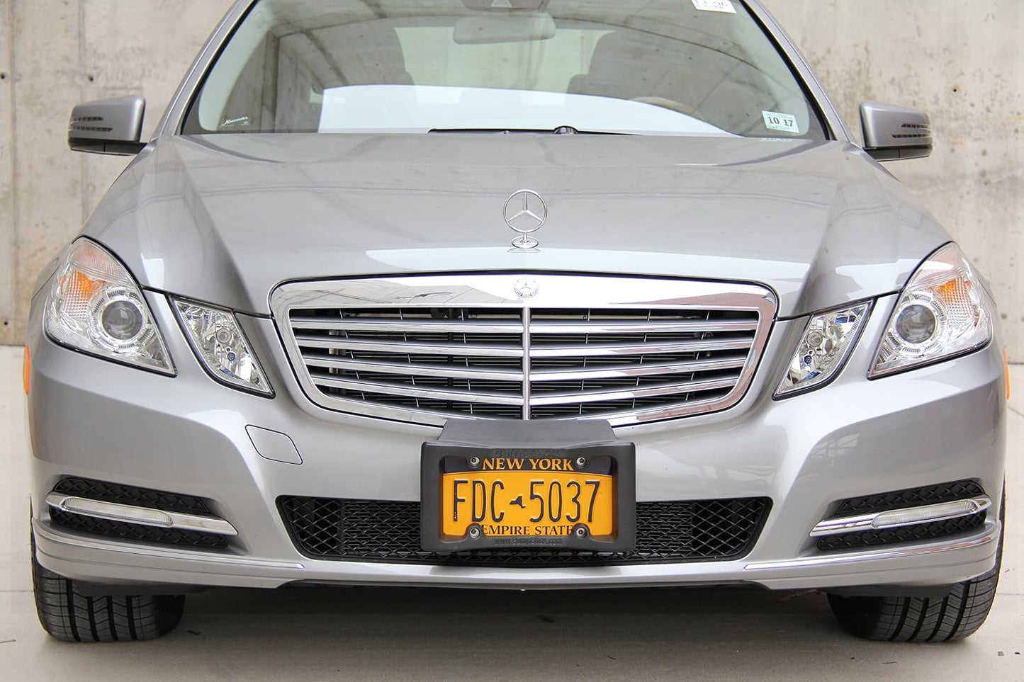 BumpShox - The Original Front Bumper Guard & Front Bumper Protection License Plate Frame. Tougher Than Steel! (BumpShox MAX (2.0" Thick))