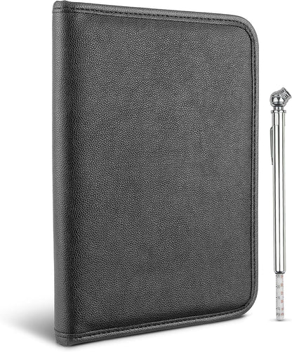 Samsill Car Registration and Insurance Holder, Owner's Manual Glove Box Organizer, 7.25 x 10 inches, Car Document Holder, Black