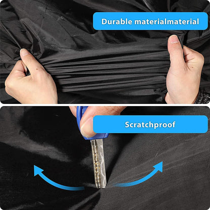 Full Car Covers for Sedan, Car Cover Waterproof All Weather Windproof Dustproof UV Protection Scratch Resistant Indoor Outdoor Univers