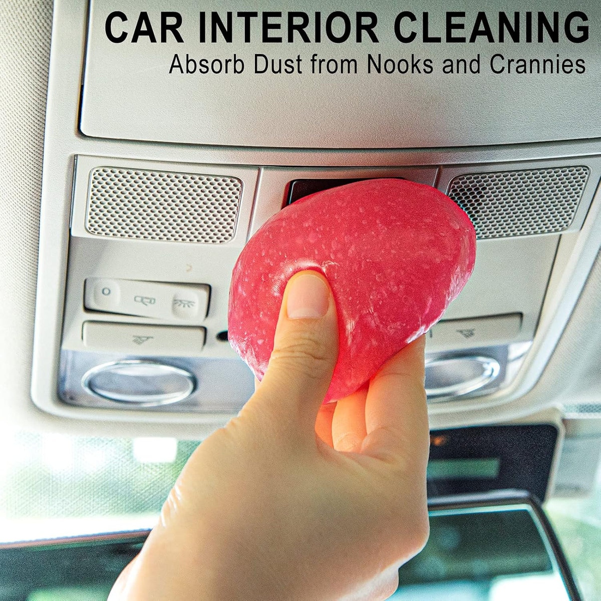 TICARVE Cleaning Gel for Car Detailing Car Cleaning Putty Auto Detailing Gel Detail Tools for Car Interior Cleaner Kit Car Vent Cleaner Automotive Car Cleaner Green