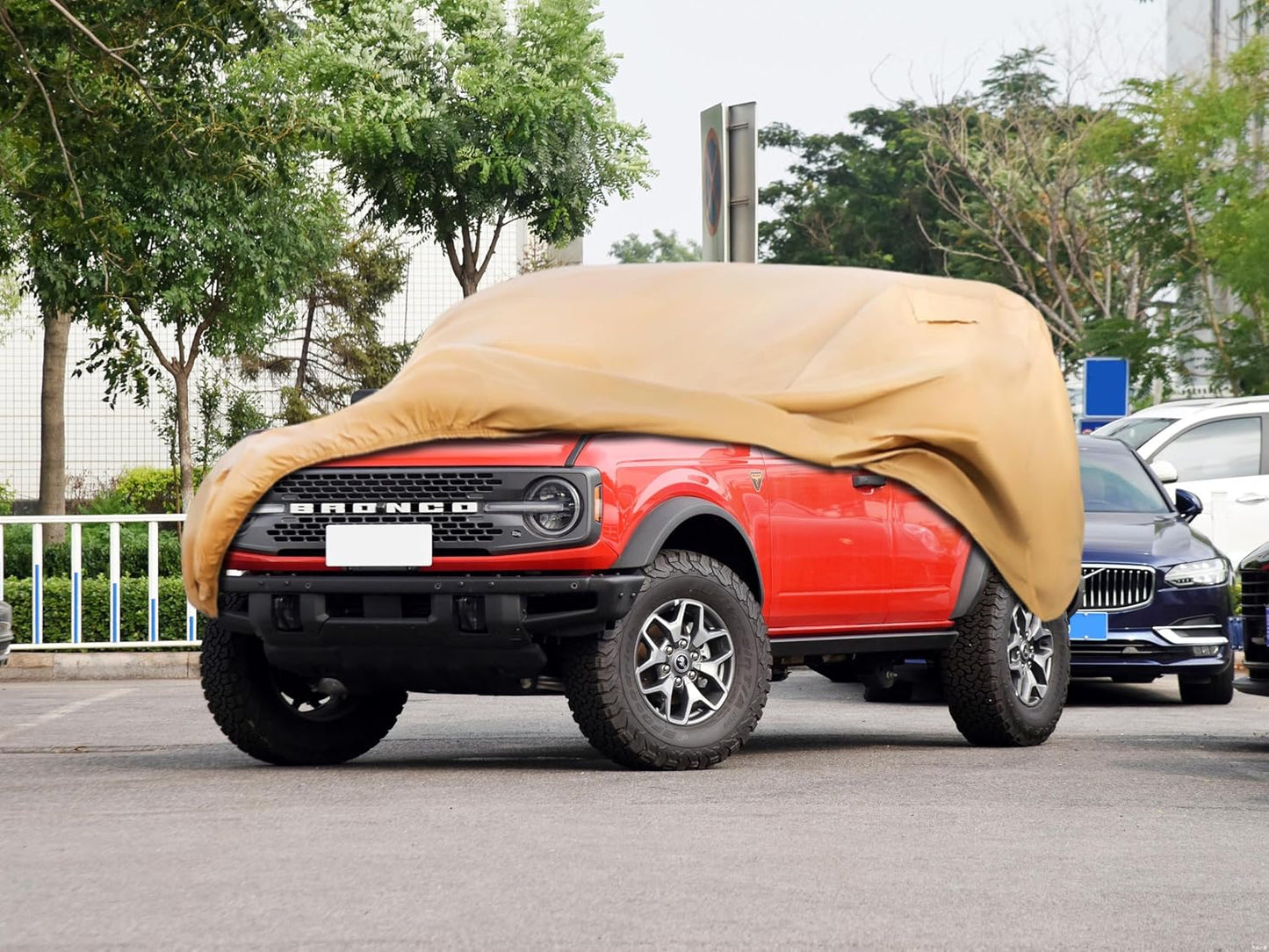 Heavy Duty Outdoor Car Cover Custom Fit for 1994-2026 Ford Mustang, Windproof All Weather Waterproof Sun Rain UV Dust Snow Protection Outdoor Car Covers