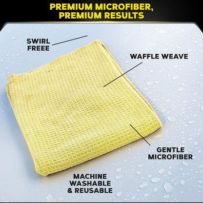Meguiar's Water Magnet Microfiber Drying Towel, Premium Car Wash Microfiber Towel that’s Super Plush, Water Absorbent & Scratch-Free Big Microfiber Towels for Cars, 1 Pack